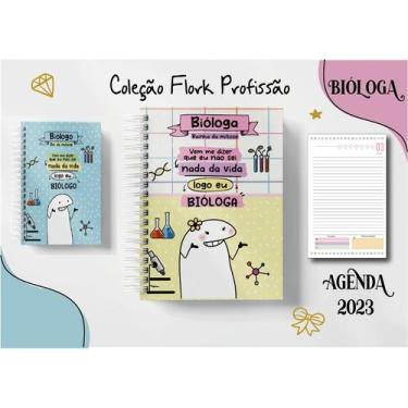 Imagem de Agenda Flork personalizada 2024 - Artes da Gutti