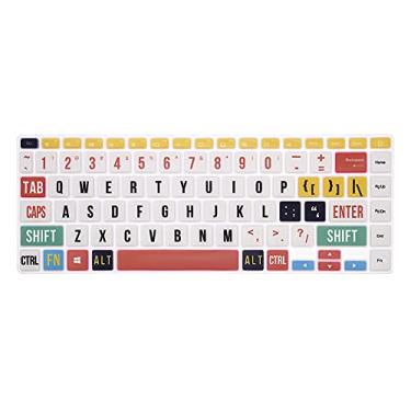 Imagem de WYGCH Capa de silicone para teclado ASUS VivoBook S14 S433 S435 M433 M413 X413 K413, VivoBook Flip 14 TM420IA/UA K, ZenBook 14 UX435 Q407IQ, 35.6 cm E410 L410 ZenBook 14 UX435 EG Q407IQ, fonte