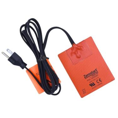 Imagem de Zerostart Aquecedor de silicone 3400063 óleo do motor, fluido de transmissão, reservatório e aquecedor de fluido hidráulico, 9,5 x 11,2 cm | 120 volts | 250 watts