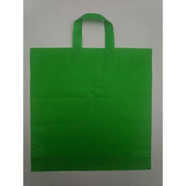 Imagem de 10  Sacolas plásticas Alça Fita 27x30  em Alta Densidade para lojas. -