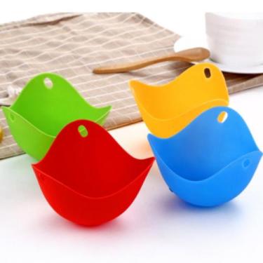 Imagem de Forma saudável ovo cozimento silicone 9x6cm ovo poché  - Lar Presente