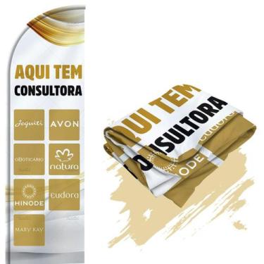 Imagem de Bandeira Para Wind Banner (só tecido) Aqui tem Consultora - Fadrix