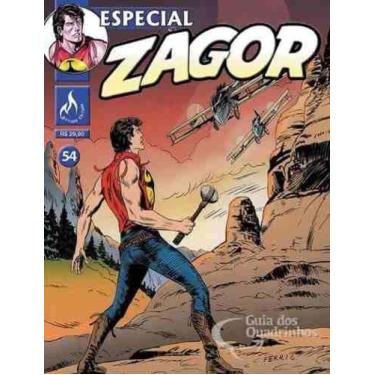 Imagem de Revista Hq Gibi - Zagor Especial 54 - Piratas do Céu - História Comple