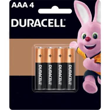 Imagem de Pilha Alcalina Duracell AAA - 4 Unidades
