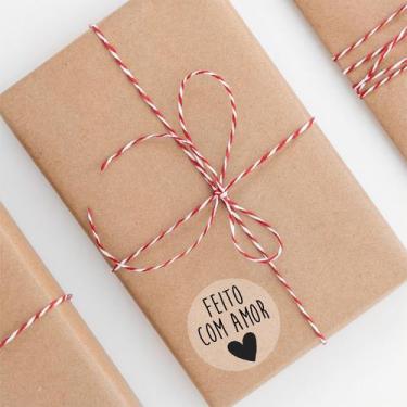 Imagem de Kit 300 Etiquetas Adesiva Personalizada Para Embalagem Wb891 - Resitan