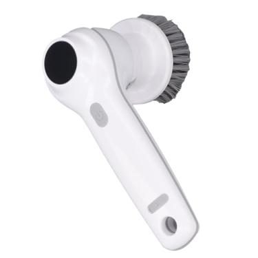 Imagem de Escova Multifuncional Elétrica Spin Scrubber Shower 2 Velocidades para Limpeza Doméstica
