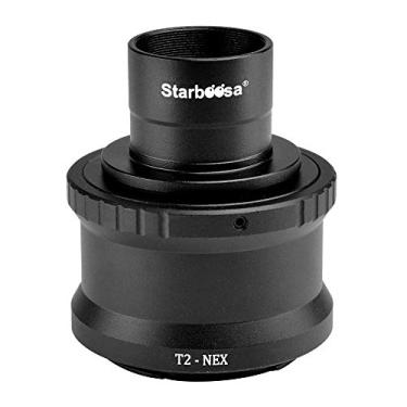 Imagem de Starboosa Adaptador T para telescópio T2-Ring & M42 para 3.2 cm - para Sony NEX-3 NEX-5 NEX-6 NEX-7 5R VG40 A7R II A6300 A6000 Etc