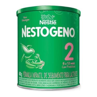 Imagem de Fórmula Infantil Nestogeno 2 Nestlé 6 a 12 Meses 400g - Nestle Ind E C