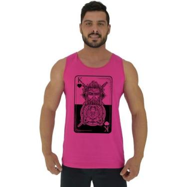 Imagem de Regata Clássica Masculina MXD Conceito King Of Swords, Rosa, EGG