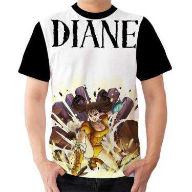 Imagem de Camiseta Camisa Ads Nanatsu no taizai sete pecados Diane Inveja 1 - Fa