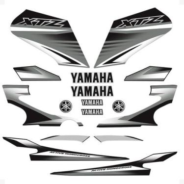 Imagem de Kit Adesivos Moto Yamaha Xtz 125 2011 Faixas - Genérico - SPORTINOX, M