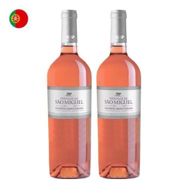 Imagem de Kit 2 Vinhos Herdade São Miguel Colheita Selecionada Rosé Portugal 750
