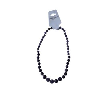 Imagem de Colar de Pedras Naturais, 8mm, 10mm, 12mm (Pedra Ametista)