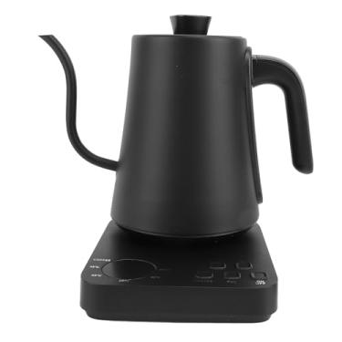 Imagem de Chaleira Elétrica Pescoço de Ganso, 1000ml para café e chá, Caldeira de água de Aço Inoxidável, Proteção Anti-seca, Chaleira Elétrica Pescoço de Ganso Com Controle de (Plugue UE