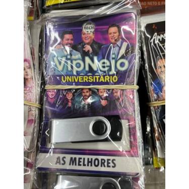 Imagem de pendrive gravado musicas VIPNEJO UNIVERSITARIO AS MELHORES