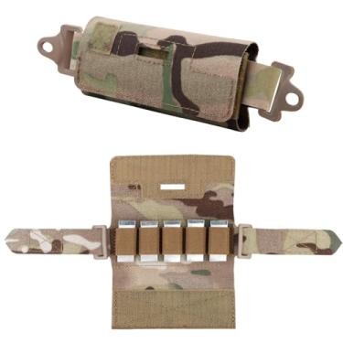 Imagem de Bolsa de contrapeso para capacete tático NVG Bolsa de contrapeso com cinco blocos de contador para OPS Fast BJ PJ MH