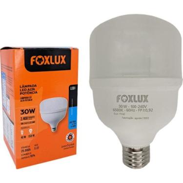 Imagem de Lampada Led Alta Potencia Foxlux 30W. 2700Lm Bivolt 6500K.