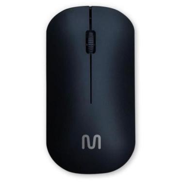 Imagem de Mouse óptico sem Fio SLIM Preto 1200DPI - Multilaser, Preto