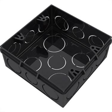 Imagem de Caixinha Luz Prt Pvc Tigre 4X4 - Kit C/12 Unidades