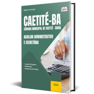 Imagem de Apostila Câmara Caetité Ba 2025 Auxiliar Administrativo E - Apostilas 