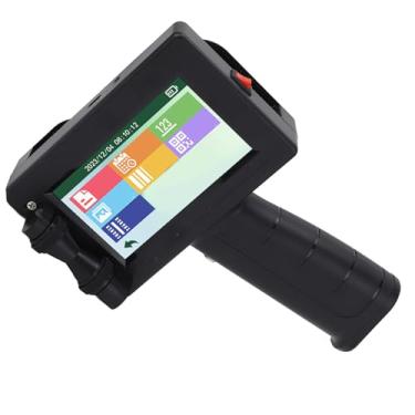 Imagem de Pistola de Impressora a Jato de Tinta Portátil, Tela Sensível Ao Toque LED de 4,3 Polegadas, CPU de 4 Núcleos, Impressão Versátil Em Madeira, Plástico, Etiquetas, Design