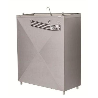 Imagem de Bebedouro Industrial 3 Torneiras 6 Litros Acqua Gelata PAG100 Inox 127V