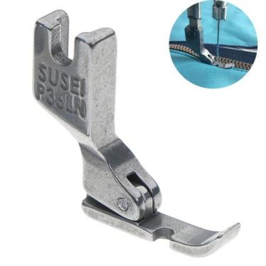 Imagem de Calcador Sapata Para Pregar Ziper Lado Esquerdo P36LN Máquina Reta Ind