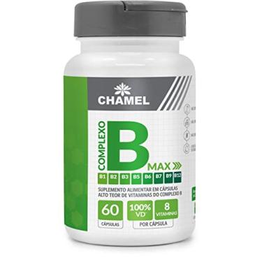 Imagem de Vitamina Complexo B, Natural, Chamel, 60 Cápsulas