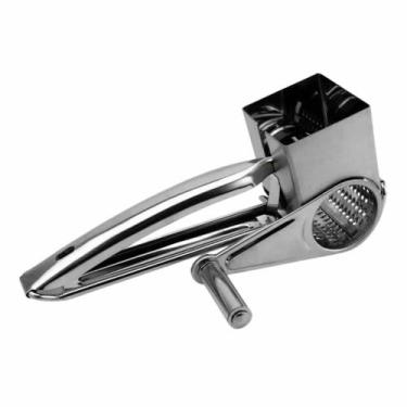 Imagem de Ralador Triturador de Queijos e Alimentos Inox Prático Clink