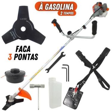 Imagem de Roçadeira Profissional Vulcan VR260P 2T 26CC 0,9CV Ideal para Trabalho