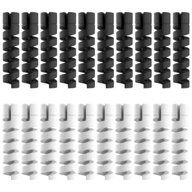 Imagem de 20 peças de acessórios de concentrador de oxigênio, acessórios de cânula, suporte de tubo de oxigênio, alisador de crimpagem, suporte de tubo de oxigênio, alisador de crimpagem para concentrador de