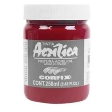 Imagem de Tinta Acrílica 250ml G2 059 Carmim Corfix, 059 - CARMIM