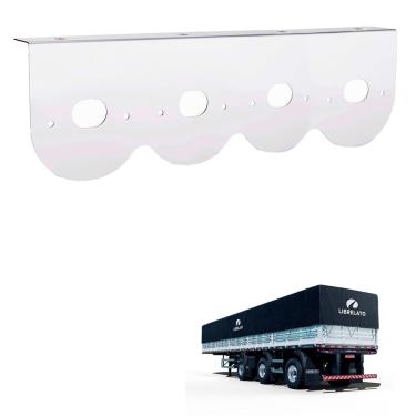 Imagem de Suporte Lanterna 4 Marias Librelato 65mm Inox