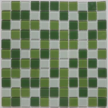Imagem de Pastilha de Vidro Cristal Mix Glass Mosaic 30cmx30cm (Placas)