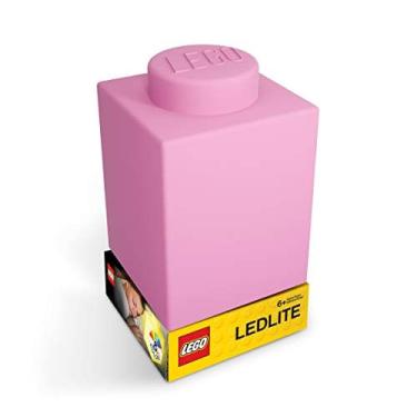 Imagem de Lego Classic 1x1 Brick Silicone Night Light - Rosa