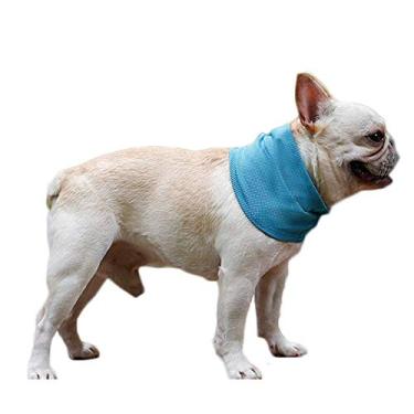 Imagem de NACOCO 2 peças Cachorro Cachorro de resfriamento instantâneo Verão Pet Bandana Coleira Gatos Toalhas de Gelo para BuldogueNACOCO S coolscarf-S
