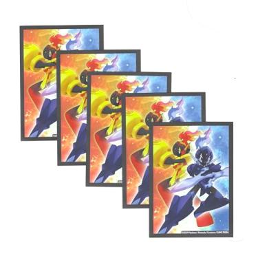 Imagem de Pokemon – Capas de baralho – Protetores de cartas – Armarouge & Ceruledge ex – Pacote x65 – baile de máscaras Crepúsculo