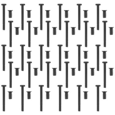 Imagem de ULTECHNOVO Parafuso de ventilador de capa de PC - Parafuso para ventilador de caixa incluindo 30 parafusos longos 30 parafusos curtos - Parafuso leve reutilizável para ventilador de caixa