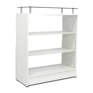 Imagem de Balcão Vitrin. Com Vidro Branco 100X87X38Cm - Deep