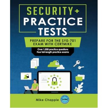Imagem de Security+ Practice Tests (SY0-701): Prepare for the SY0-701 Exam with CertMike