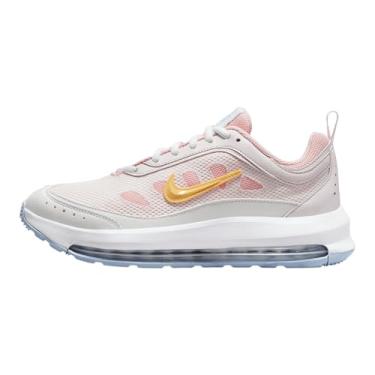Imagem de Nike Tênis feminino Air Max AP (CU4870-108, branco / rosa flor/topázio dourado), Summit branco/branco/rosa flor/topázio dourado, 8.5
