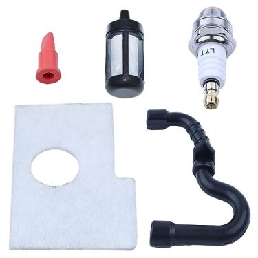 Imagem de Kit de respiro de ventilação de tanque de mangueira de combustível a gás para STIHL 017 018 MS170 MS180 MS 180 170 motosserra a gasolina 11301240800 11303587700