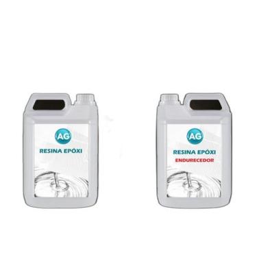 Imagem de Resina Epóxi 1Kg + Cor Sólida Preto Jato Ral9005 Ag Alta Esp - Resinas
