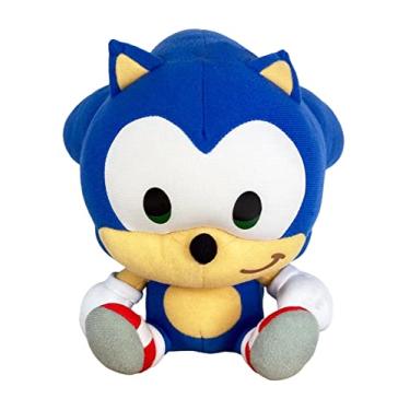 Imagem de Great Eastern Entertainment Sonic The Hedgehog -SD Sonic Sitting Plush 7", Multi-Colored