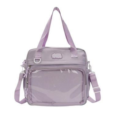 Imagem de APLVFFZH Ita Bag Bolsa de Mão para Festa Lembrancinha Anime Cosplay, Roxo