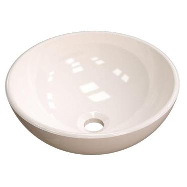 Imagem de Cuba Pia De Apoio Para Banheiro Redonda Bowl 30 C08 Bege - Mpozenato