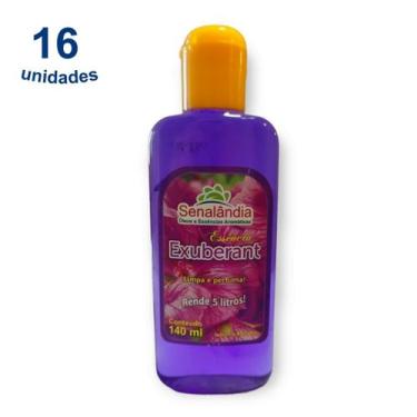 Imagem de Kit 16 Essência Ambiente 140ml Odorizador Limpador Perfumado Concentra