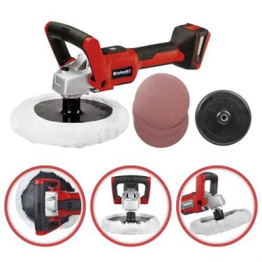 Imagem de Politriz Lixadeira Automotiva Profissional Rotativa a Bateria Sem Fio 