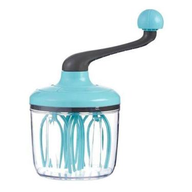 Imagem de Batedor Batedeira Manual Mixer Recipiente Ovos Creme Massa - OEM