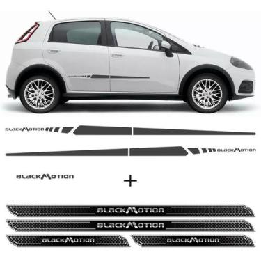 Imagem de Faixa Lateral Punto Blackmotion 14/15 + Soleira Protetora - SPORTINOX,